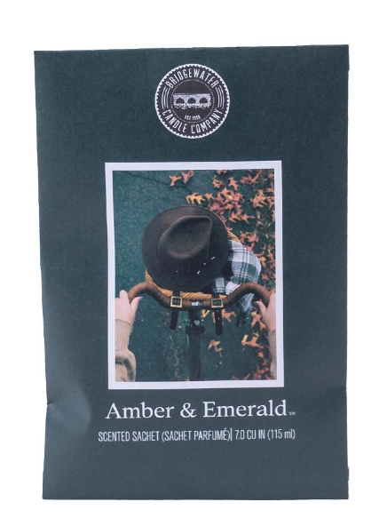 Festive Amber And Emerald Sachet