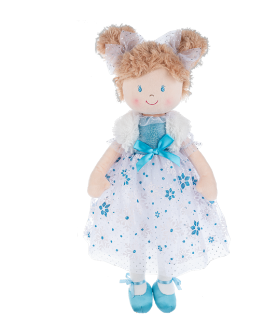 20" Snowflake Rag Doll