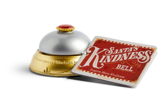 Santa's Kindness Table Bell