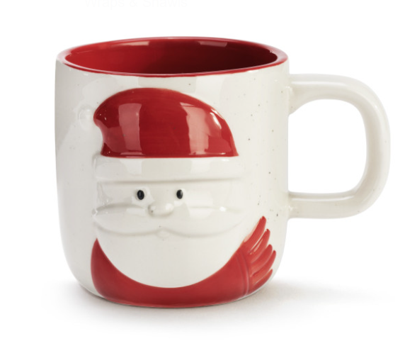 Ceramic Santa Mug