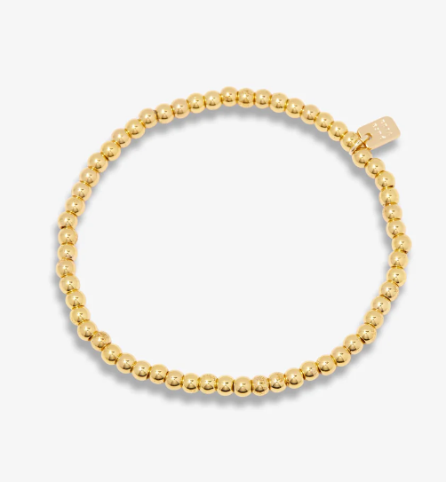 Puravida Harper Round Bead Stretch Bracelet