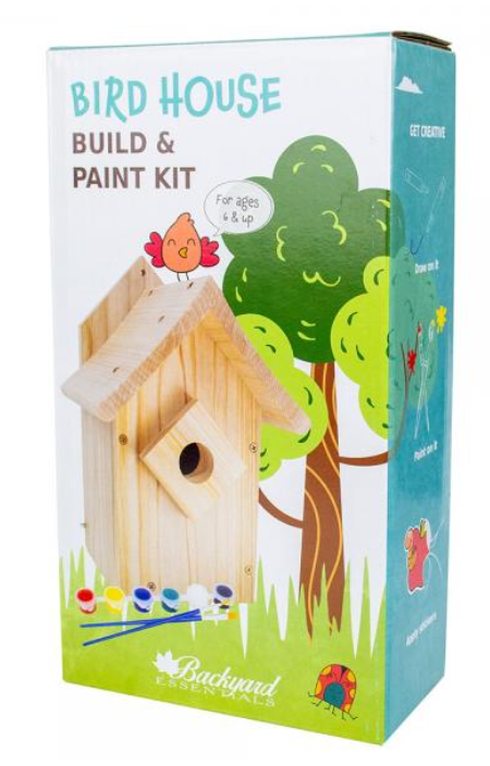 Kids Bird House Build & Paint Kit