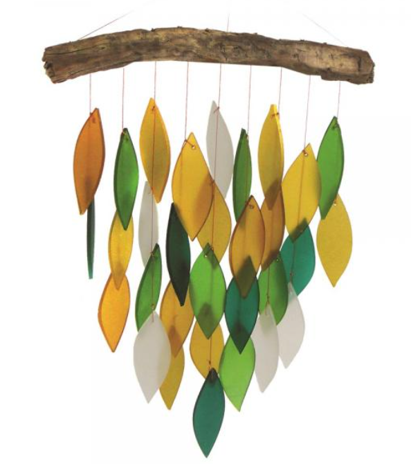 Rainforest Waterfall Glass Chime