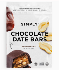 Chocolate Date Bars - Salted Peanut (4.5 oz Bags)