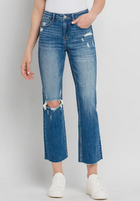 Lovervet By VERVET High Rise Kick Flare Jeans