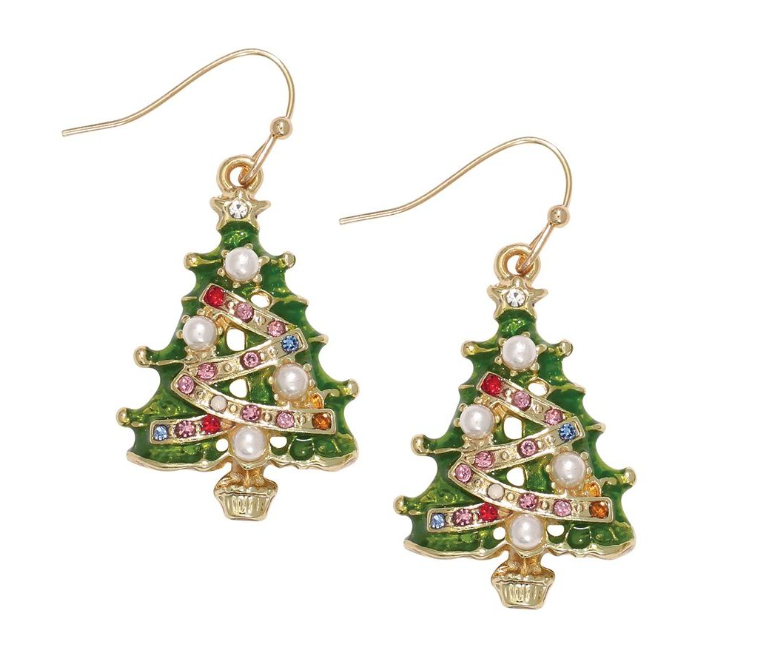 Xmas Tree Earrings