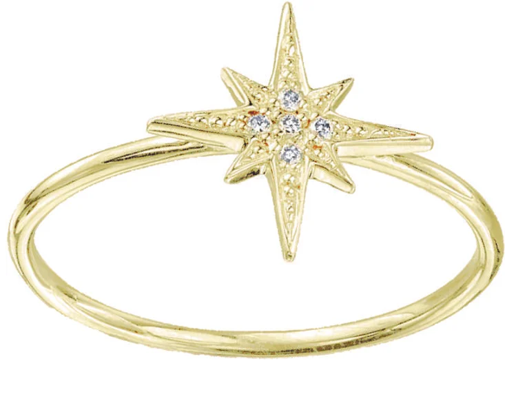 Star Gold Layers Ring