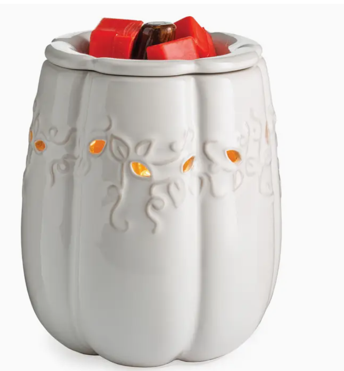 Illumination Fragrance Warmer- Classic White Pumpkin