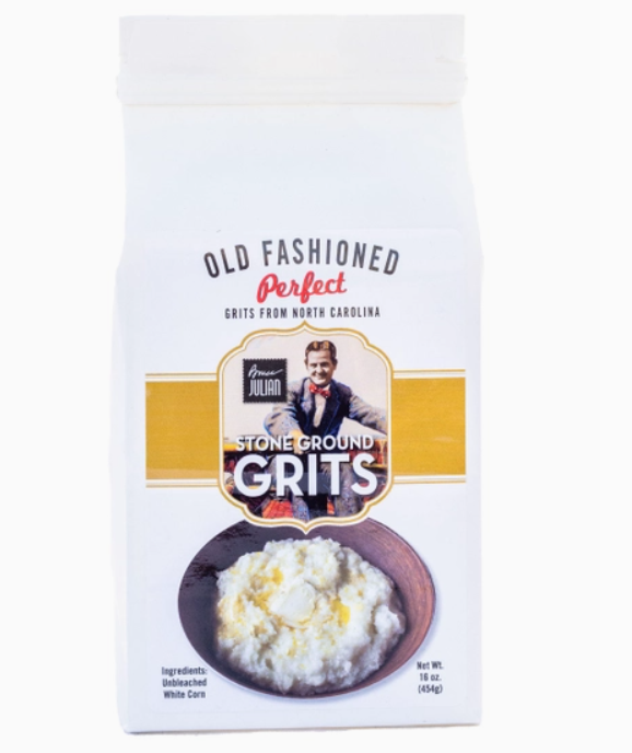 Bruce Julian Stone Ground White Grits - 16-oz