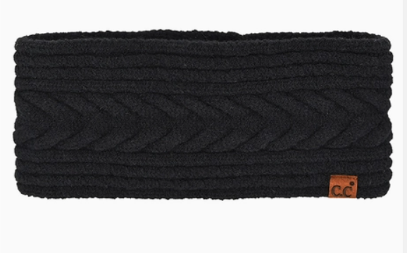 C.C Cable Knit Lining Headwrap