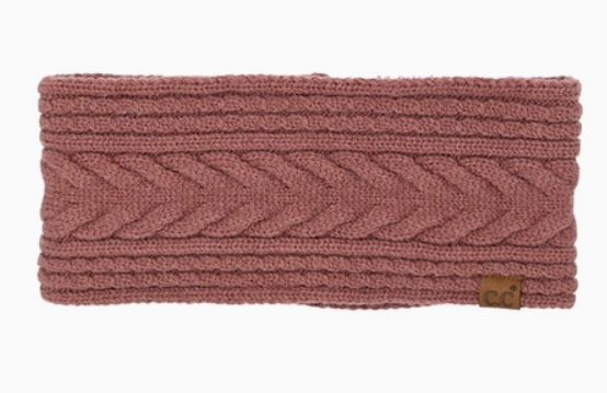 C.C Cable Knit Lining Headwrap