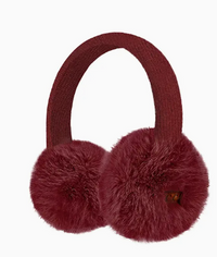 C.C Faux Mink Fur Knitted Earmuff