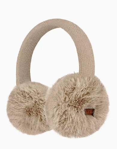 C.C Faux Mink Fur Knitted Earmuff