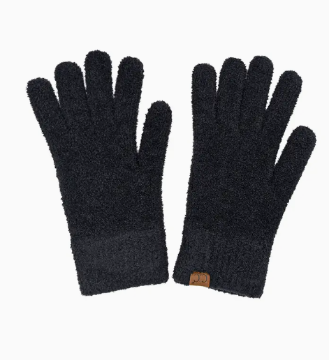 C.C Plush Terry Chenille Gloves