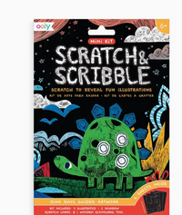 Mini Scratch & Scribble Art Kit