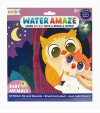 Water Amaze Water Reveal Boards - Baby Animals