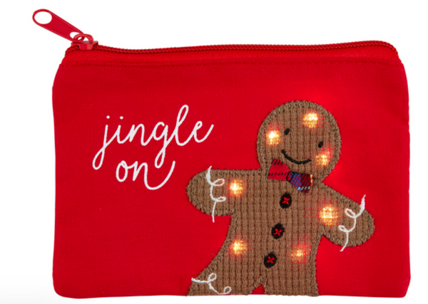 Light Up Christmas Pouches