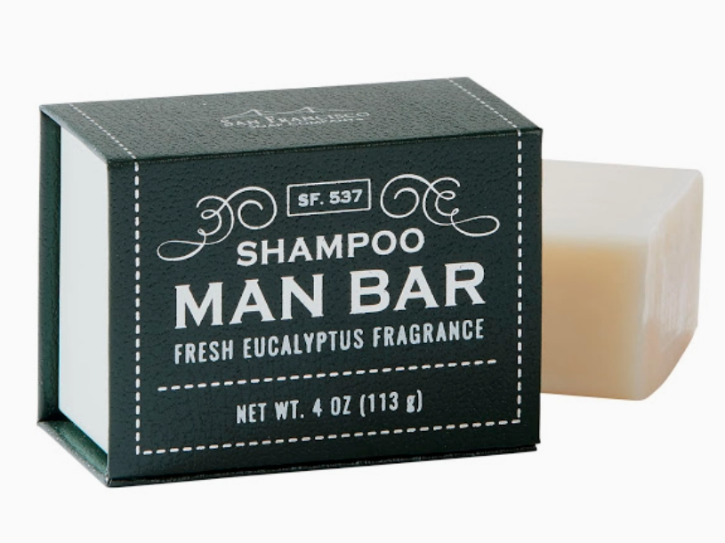 Shampoo Man Bar Fresh Eucalyptus