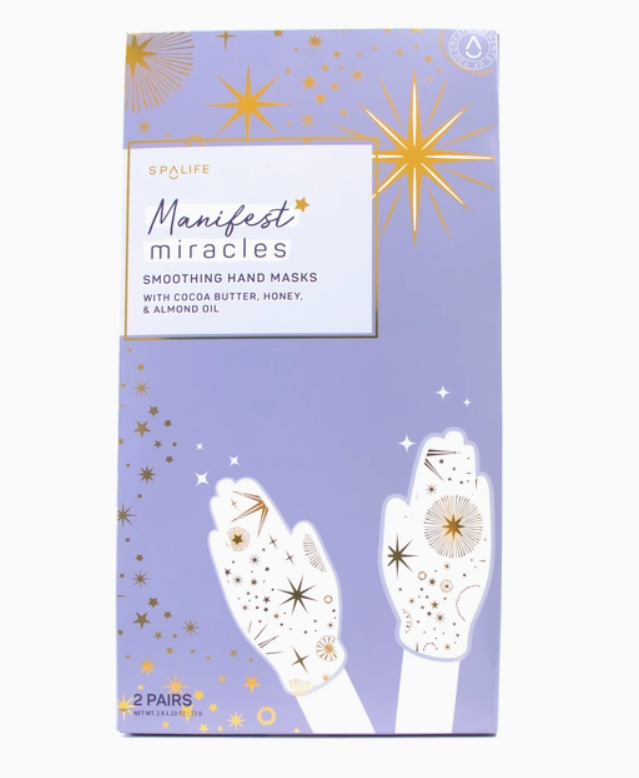 Holiday Manifest Miracles Smoothing Hand Masks