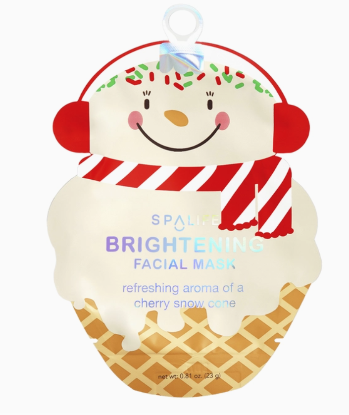 Holiday Treats Candy Cane Sundae Brightening Facial Mask