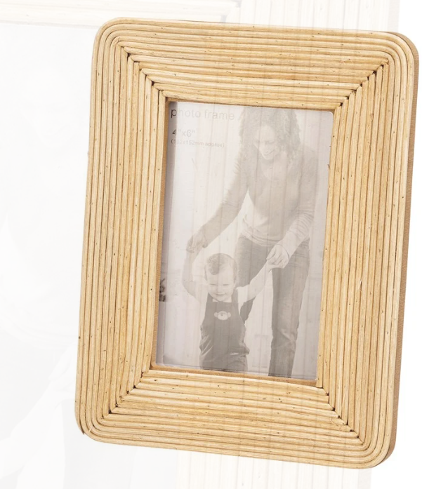 Rattan Photo Frame