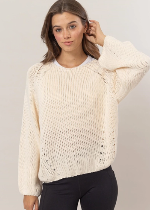 Ribbed Sweater Pullover