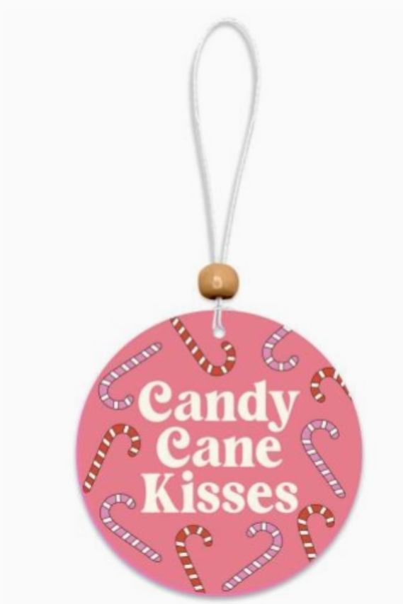 Candy Cane Kisses Car Air Fresheners