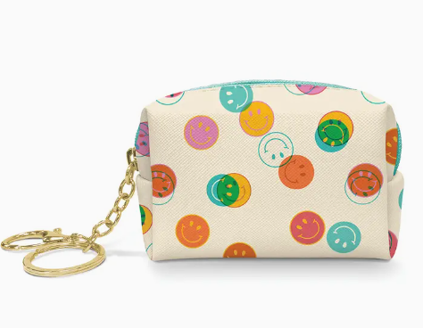 Smiley Trails Key Chain Pouch