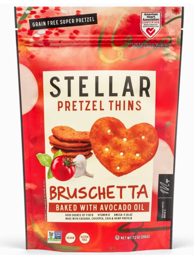 Stellar Pretzel Thins - Bruschetta