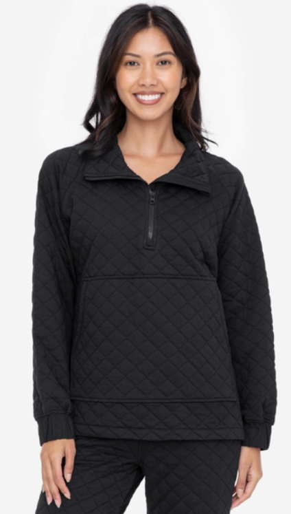 Cozy Quilted Pullover