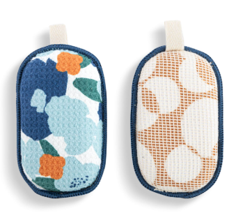 Absorbent Reversible Sponges Set of 2