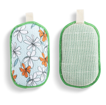 Absorbent Reversible Sponges Set of 2