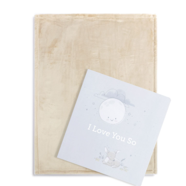 I Love You So Book and Blanket Giftset