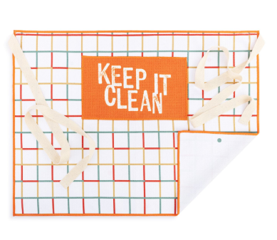 Keep It Clean Absorbent Half Apron