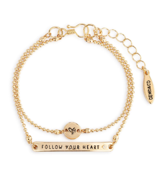 Follow Your Heart Layered Bracelet