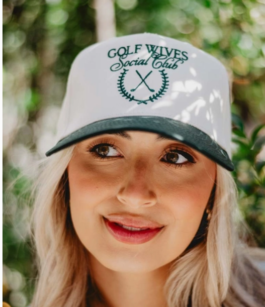 Golf Wives Social Club Two-Toned Fitted Hat