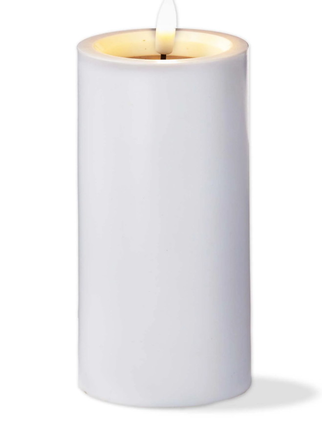 Outdoor Solar Pillar Candle 3X6