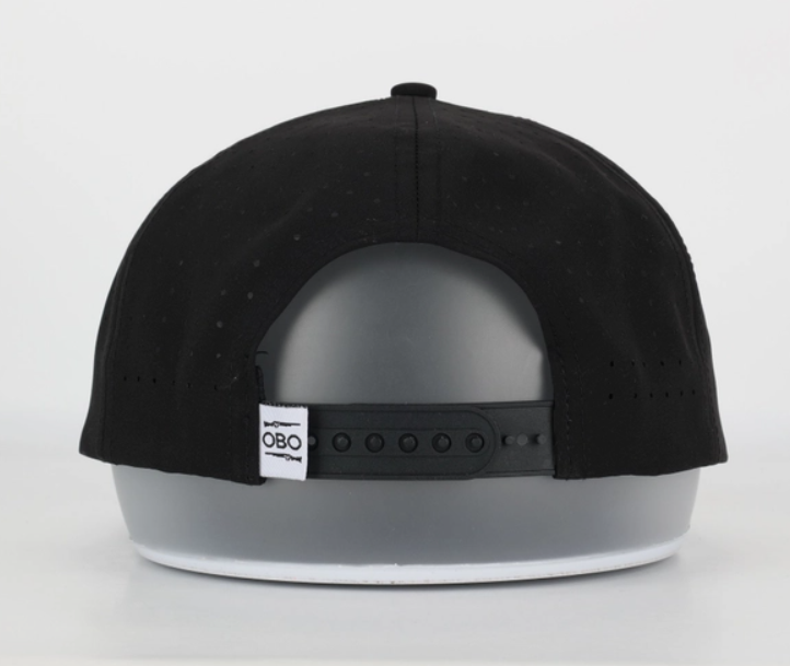 Ole Boy Black Performance Golf Hat