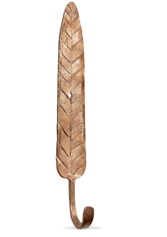 Forged Leaf Wall Hook