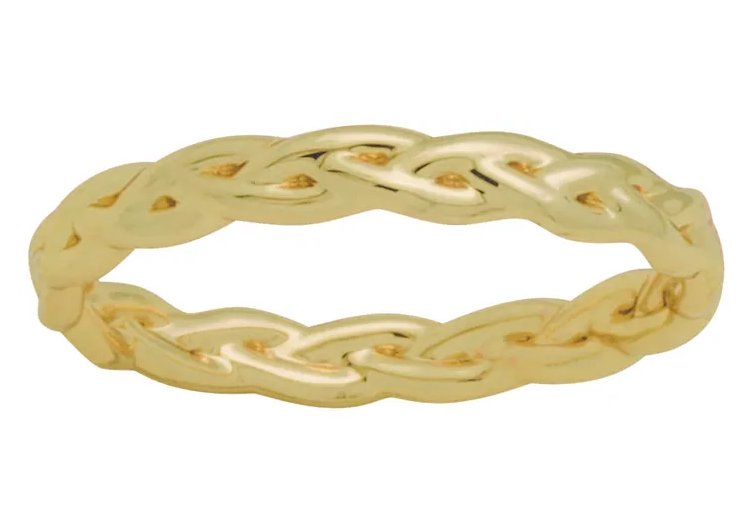 Braid Gold Layers Ring