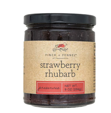 Finch+Fennel Strawberry Rhubarb Preserves