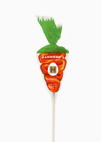 Hammonds Easter Carrot Orange Cream Lollipop