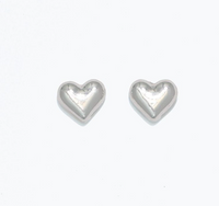 Cuties Polished Heart Earrings