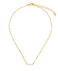 Briar+Co Gold Bar Link Chain Necklace