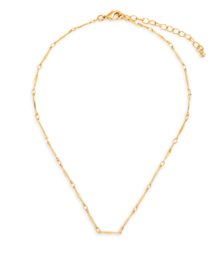 Briar+Co Gold Bar Link Chain Necklace
