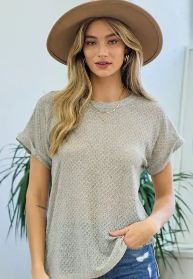 Loose See Through Sweater