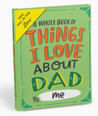 About Dad Fill in the Love® Journal