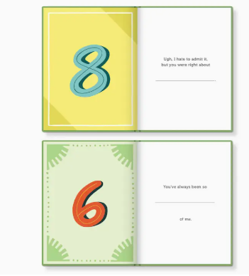 About Dad Fill in the Love® Journal