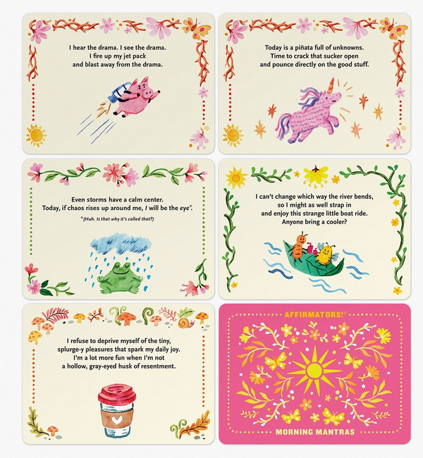 Affirmators!® Mantras (Morning) Daily Affirmation Cards