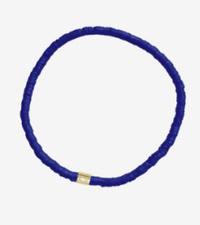 Puravida Cabrillo Dainty Vinyl Disc Stretch Bracelet